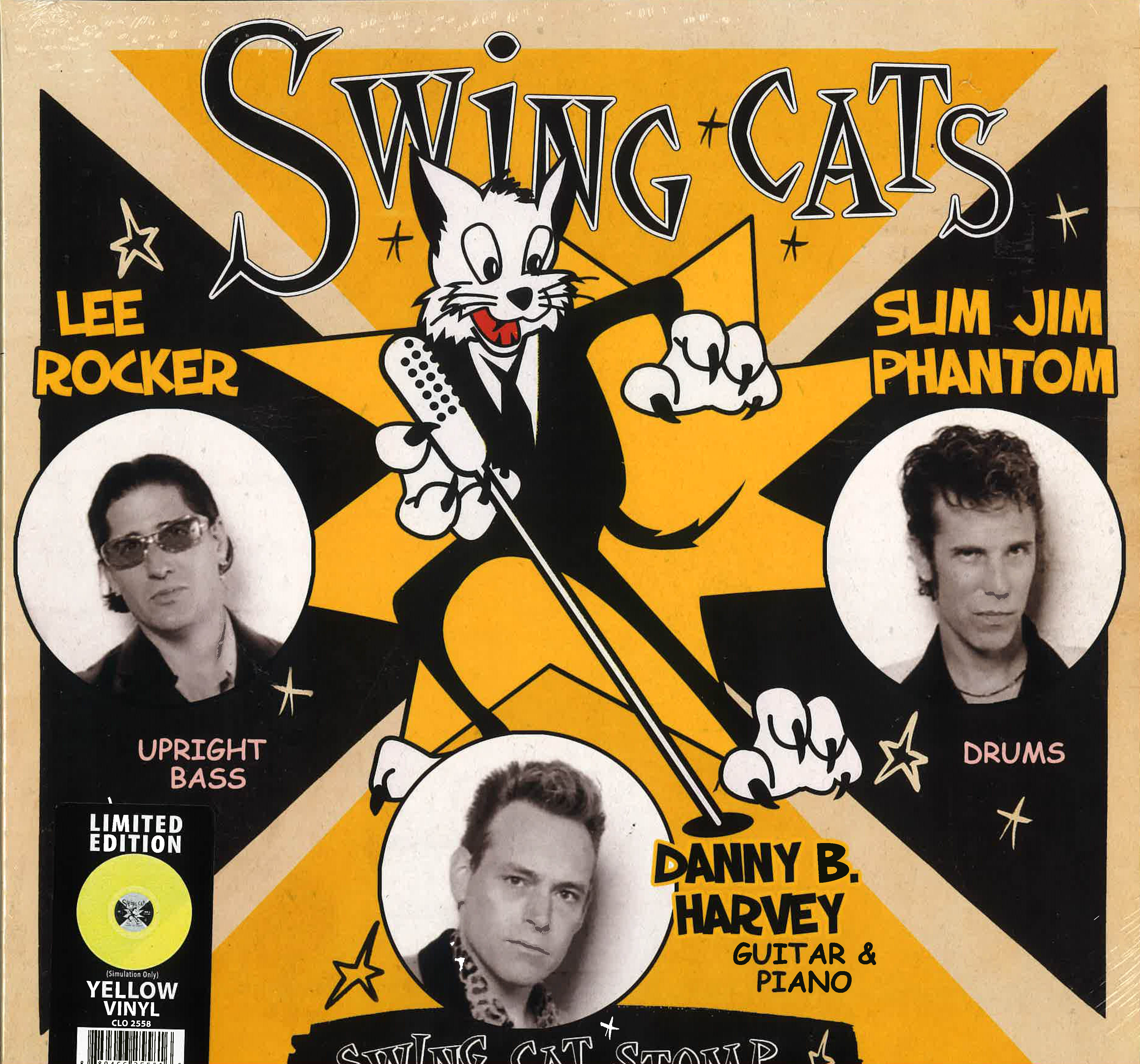 SWING CATS (スウィングキャッツ) - Swing Cat Stomp (US Ltd.Reissue Yellow Vinyl LP/New)