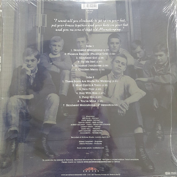 SYMARIP (シマリップ) - Skinhead Moonstomp Revisited (UK Ltd.180g Red Vinyl LP/New)