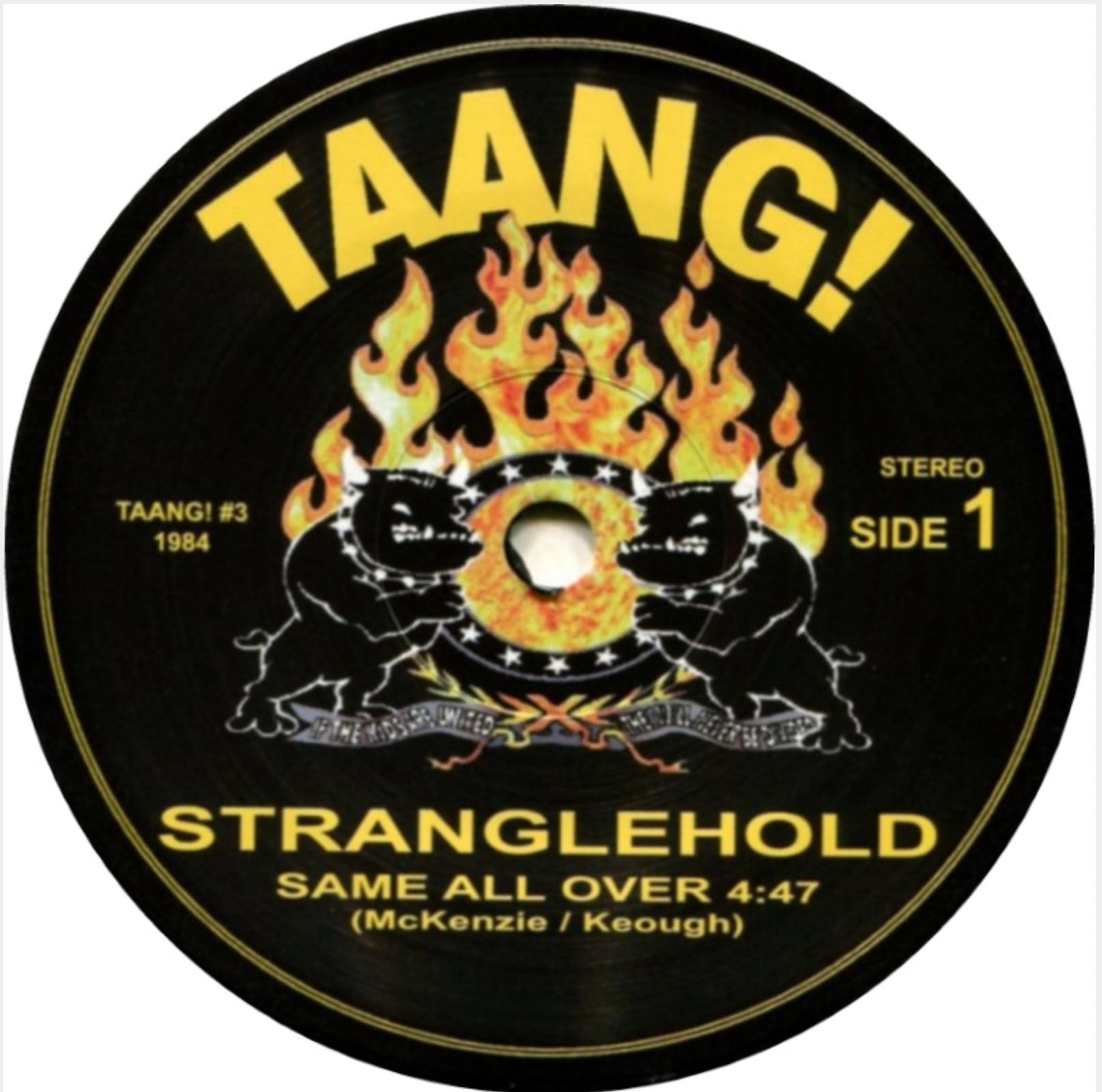 STRANGLEHOLD (ストラングルホールド) - Leisure Tour '84 (US 限定プレス正規再発 7"/New)