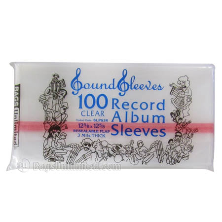 12” OUTER POLY-SLEEVE(透明) - 100枚セット