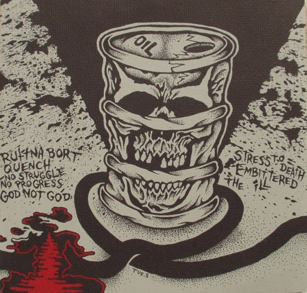 INTENSITY (インテンシティ) - Ruttna Bort E.P. (Japan 200枚限定レッドヴァイナル 7"「廃盤 New」)