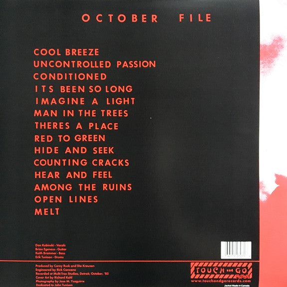 DIE KREUZEN (ディー・クロイツェン) - October File (US 限定復刻再発 LP/NEW)
