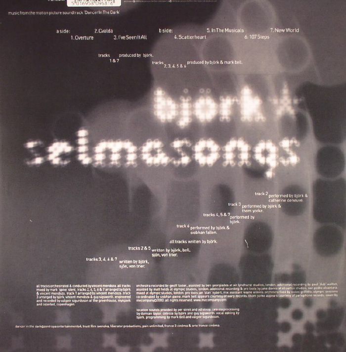 BJORK (ビョーク) - Selmasongs (EU 限定復刻再発180グラム重量 LP/NEW)