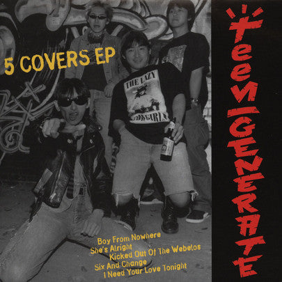TEENGENERATE (ティーンジェネレート) - 5 Covers EP (German Ltd.7"/New)