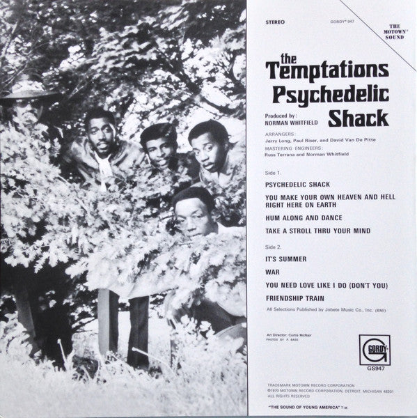 TEMPTATIONS (テンプテーションズ) - Psychedelic Shack (US Ltd.Reissue LP/New)
