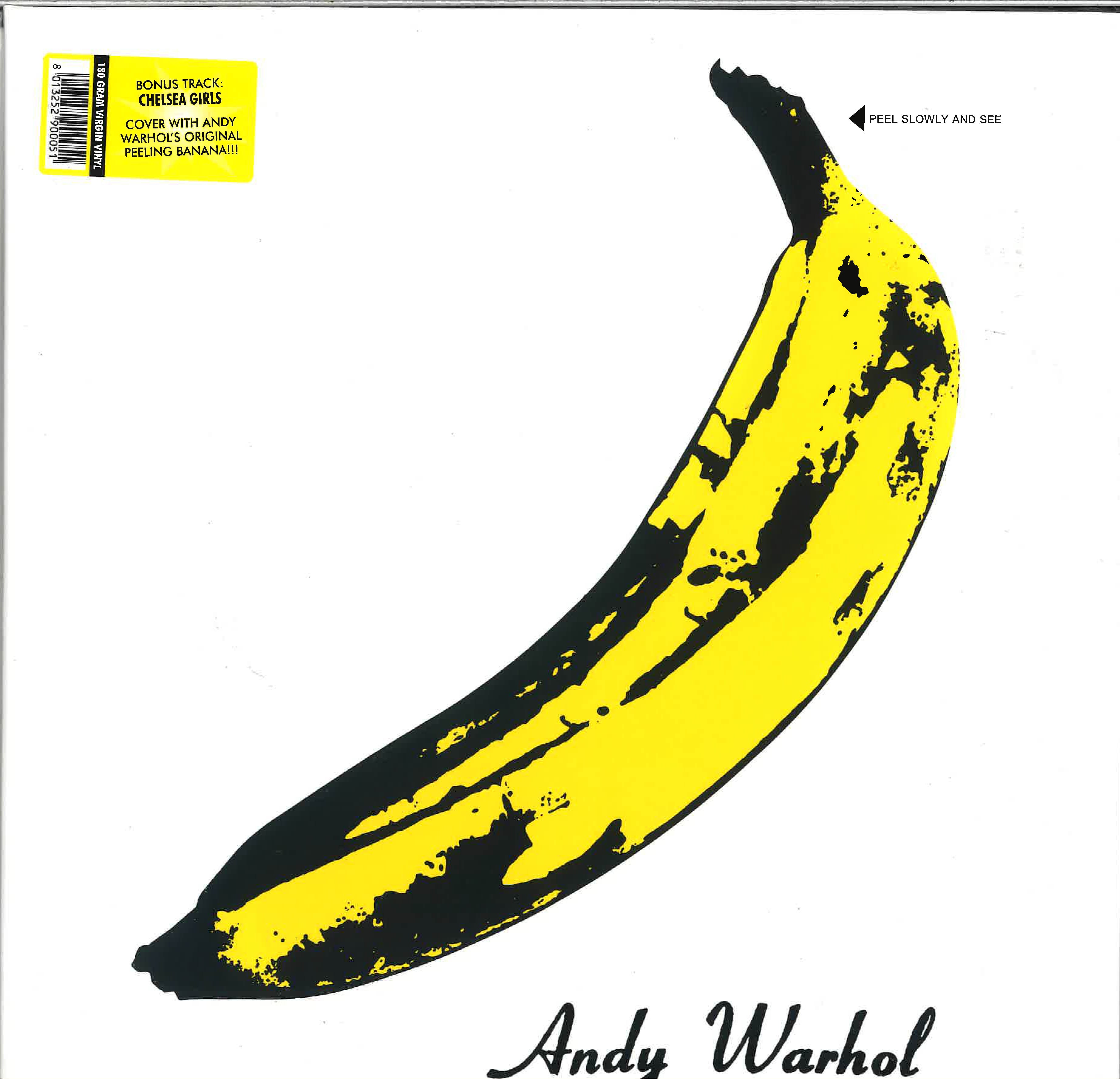 VELVET UNDERGROUND (ヴェルベット・アンダーグラウンド) - The Velvet Underground & Nico (1st) (EU 限定ボーナス入り再発ステレオ LP-バナナステッカーを剥がせる見開きジャケ/New #900051) '66年名作デビューアルバム (ほぼ廃盤)