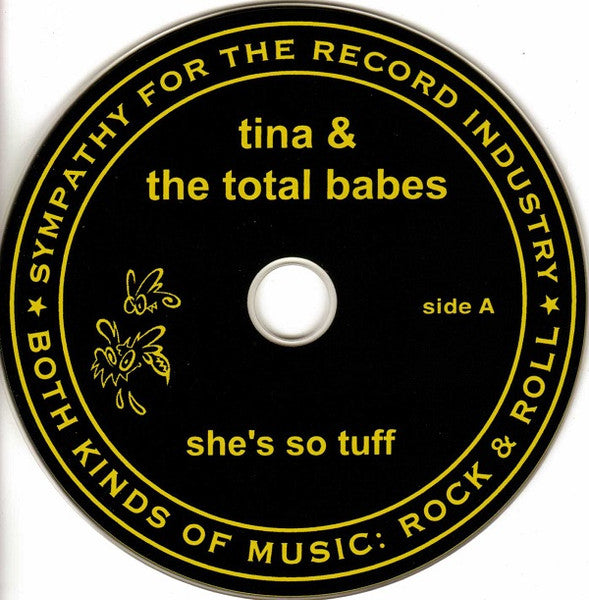 TINA & THE TOTAL BABES (ティナ&ザ・トータル・ベイブス) - She's So Tuff (US Ltd. CD/New 廃盤) バブルガム・パンク'01年唯一アルバム
