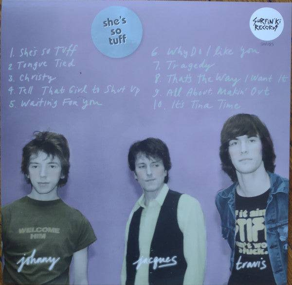 TINA & THE TOTAL BABES (ティナ&ザ・トータル・ベイブス) - She's So Tuff (US 限定復刻再発「イエローマーブルVINYL」LP/New)