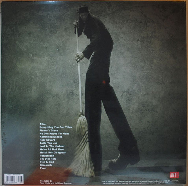 TOM WAITS (トム・ウェイツ) - Alice (EU 限定復刻リマスター再発 180g 2xLP/New) '02年名作!