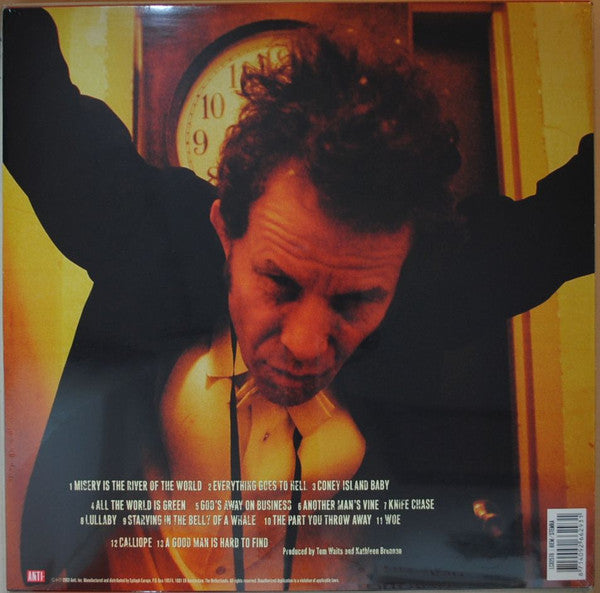 TOM WAITS (トム・ウェイツ) - Blood Money (EU Ltd.Reissue 180g LP/New)