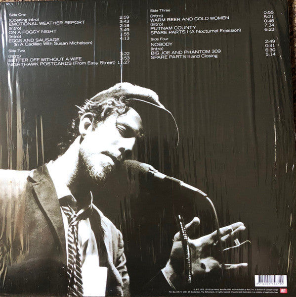 TOM WAITS (トム・ウェイツ) - Nighthawks At The Diner (EU 定復刻リマスター再発 180g 2xLP/New)
