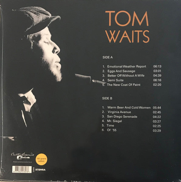 TOM WAITS (トム・ウェイツ) - Round Midnight (The Minneapolis Broadcast 1975) (EU 限定180g LP/New)