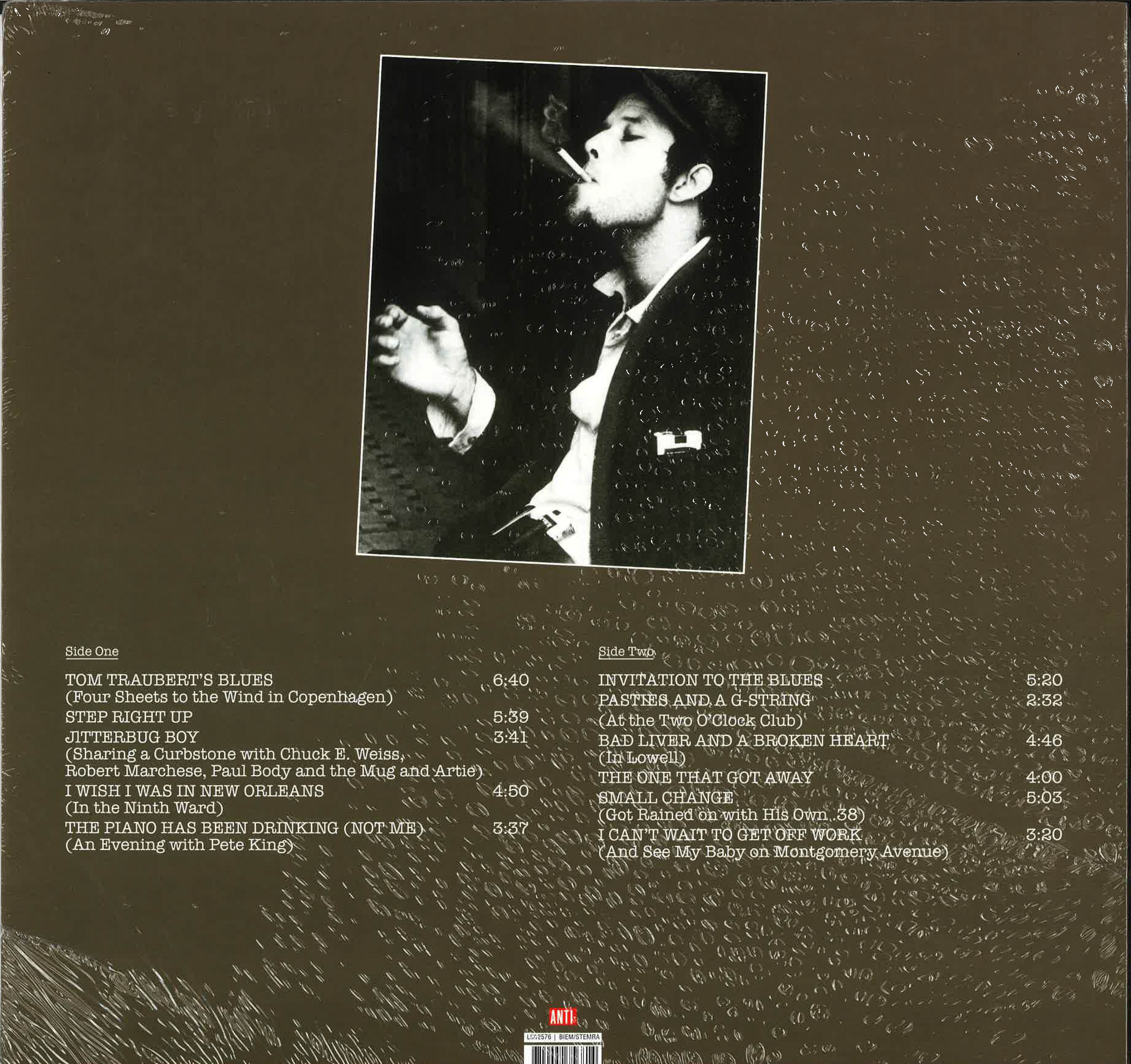 TOM WAITS (トム・ウェイツ) - Small Change (EU 限定復刻リマスター再発 180g LP/New)