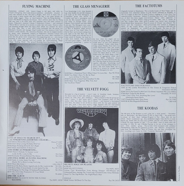 V.A. (V.A. ペブルス英国版「MODフリークビート/サイケ」編。) - Rubble Vol.7 : Pictures In The Sky (UK Ltd.Reissue LP/廃盤 New)