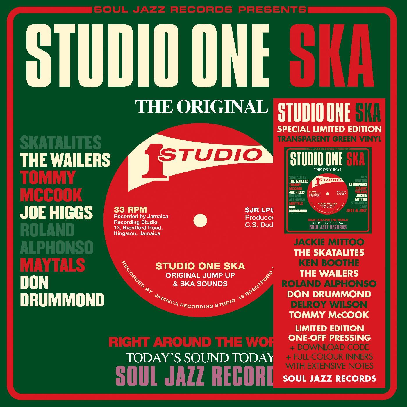 V.A. (トロージャン社SKAコンピ) - Studio One Ska (UK RSD 2023 限定1000枚グリーンヴァイナル  2xLP/New)