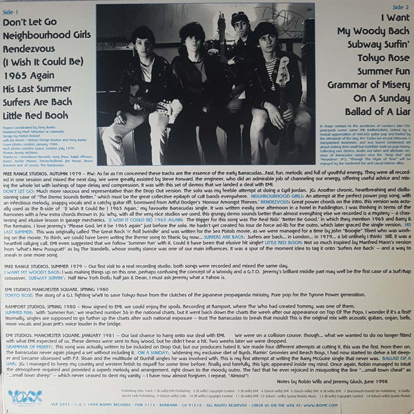 BARRACUDAS (バラクーダズ) - Through The Mysts Of Time (US Ltd.Reissue 180g LP / New)