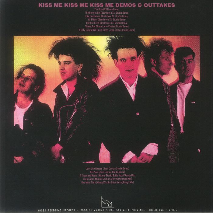 CURE, THE (ザ・キュアー) - Kiss Me Kiss Me Kiss Me Demos (EU 限定リリース LP/NEW)