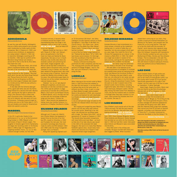 V.A. (60's スペイン・ガールPOPコンピ) - Beat Girls Español! (1960s She-Pop From Spain) (UK-EU 限定「ホワイトVINYL」LP/New)