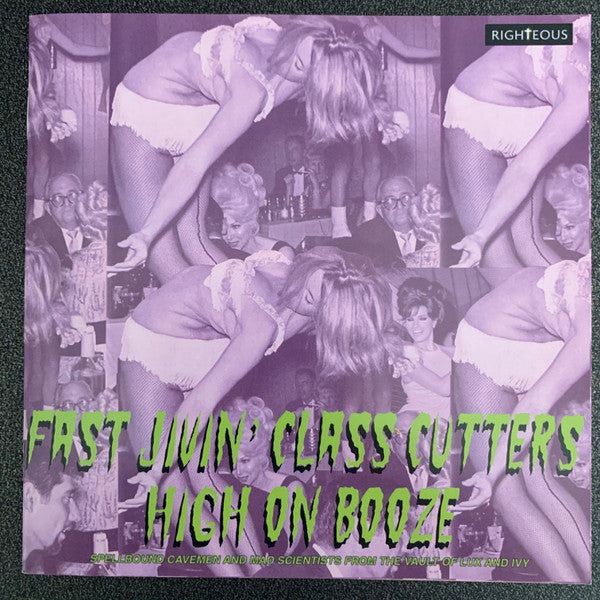 V.A.(クランプスのラックス&アイヴィー夫妻秘蔵レコード編集) - Fast Jivin' Class Cutters High On Booze (UK Limited 2x CD/New)