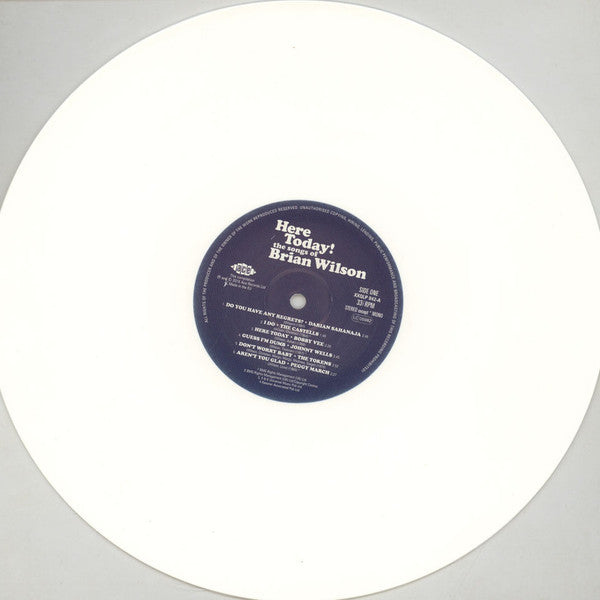 V.A. (ブライアン・ウィルソン作名曲群のカヴァ・コンピ) - Here Today! The Songs of Brian Wilson (UK Ltd.180g White Vinyl LP/New)