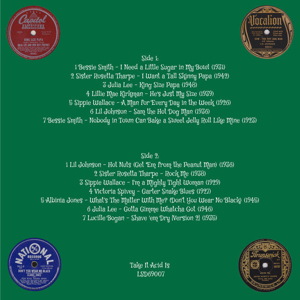 V.A. (ヴィンテージ・セックス・ソング・コンピ) -Hot Nuts (Italy 限定プレス LP /New) '20〜40年代女性シンガーによる 女性目線「セックス題材」曲の編集コンピ!