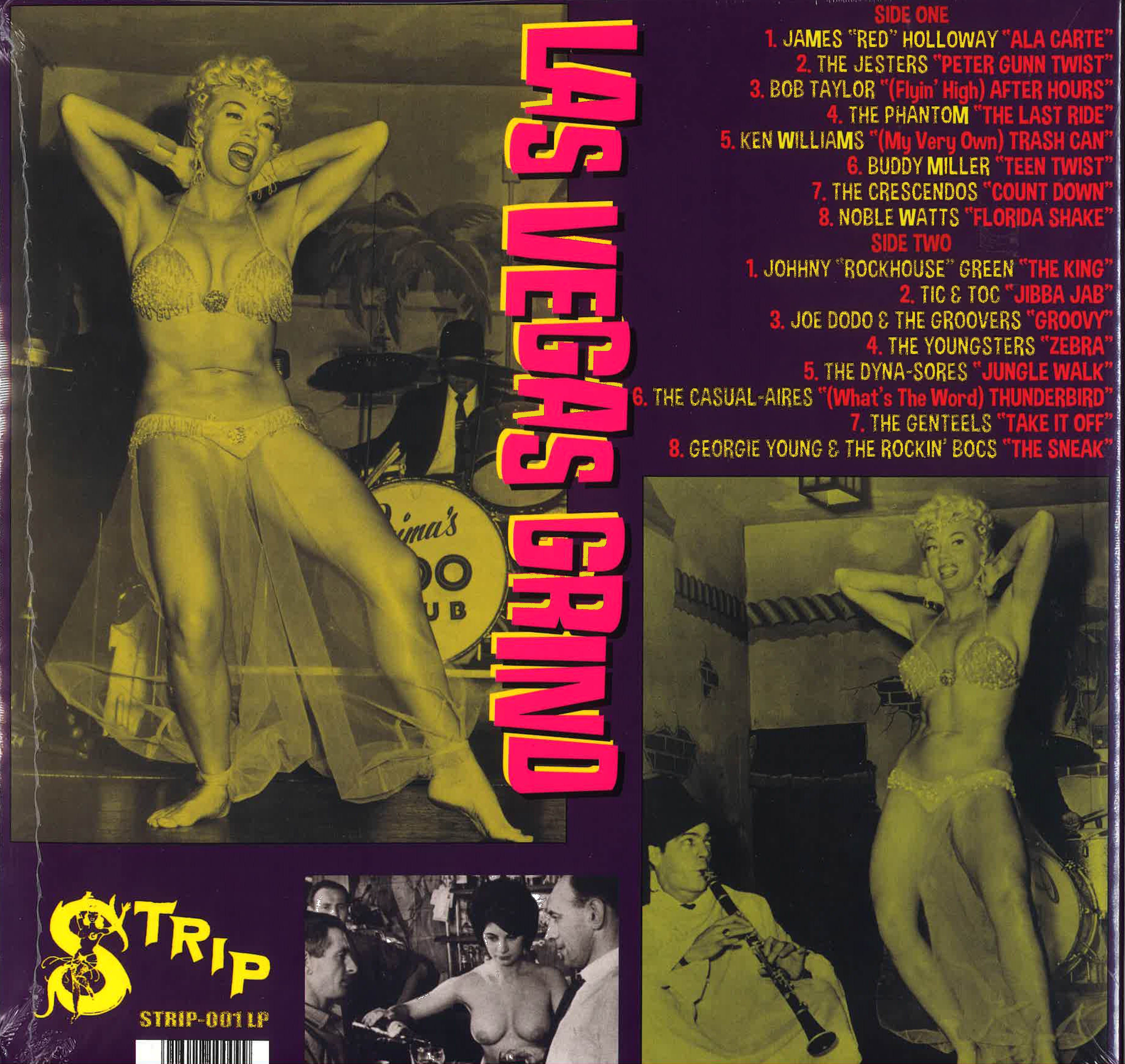 V.A. (ラスヴェガス・グラインド: エギゾティック&エロチックなロッキンナンバーコンピ)) - Las Vegas Grind Vol.1 (German 限定再発LP-新装見開きジャケ/New)