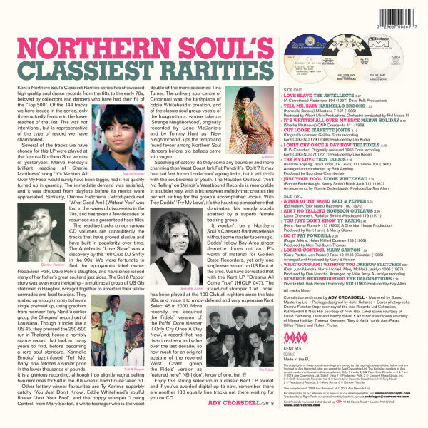 V.A. (レア:マイナー・ノーザン・クラシック・コンピ) - Northern Soul's Classiest Rarities (UK Limited LP/New)
