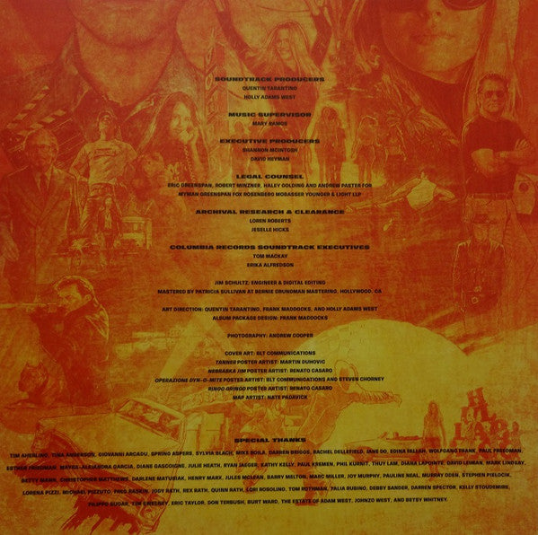 サントラ (タランティーノ監督「ワンス・アポン・ア・タイム・イン・ハリウッド」サントラ) - Once Upon A Time In Hollywood (EU 限定アナログ 2xLP/New)