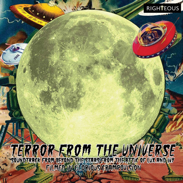 V.A.(クランプスのラックス&アイヴィー夫妻秘蔵レコード編集) - Terror From The Universe (UK Limited 2x CD/New)