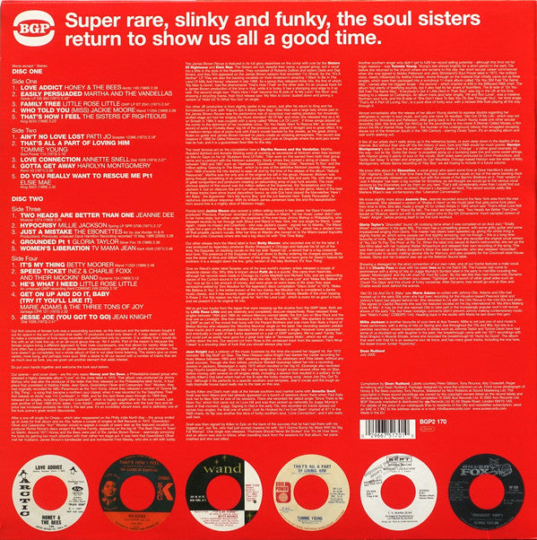 V.A. ('66〜'74年ファンク・ソウル・シスターズ・レア・トラック集) - The Return Of The Funk Soul Sisters (UK 限定リリース 2xLP/New)
