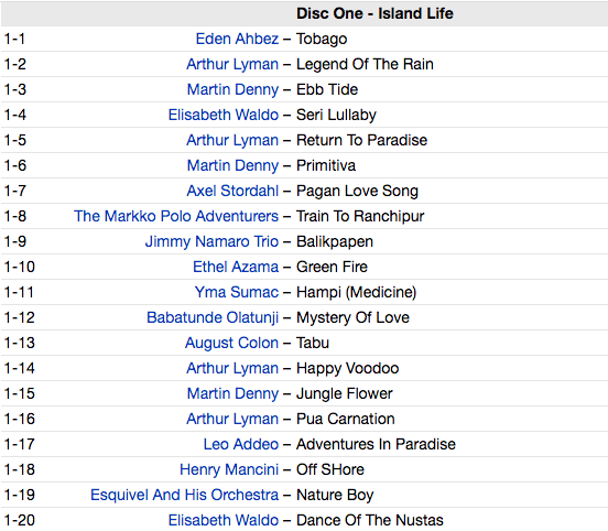 V.A.(クランプスのラックス&アイヴィー夫妻秘蔵レコード編集) - As Dug by LUX & IVY :Total Exotica〜 (UK Limited 2x CD/New)