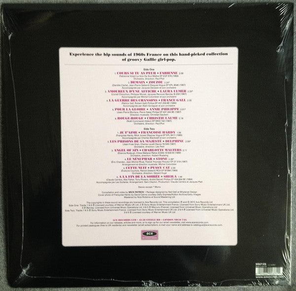 V.A. - TOUJOURS CHIC! MORE FRENCH GIRL SINGERS OF THE 1960s (EU Ltd.White Vinyl LP)