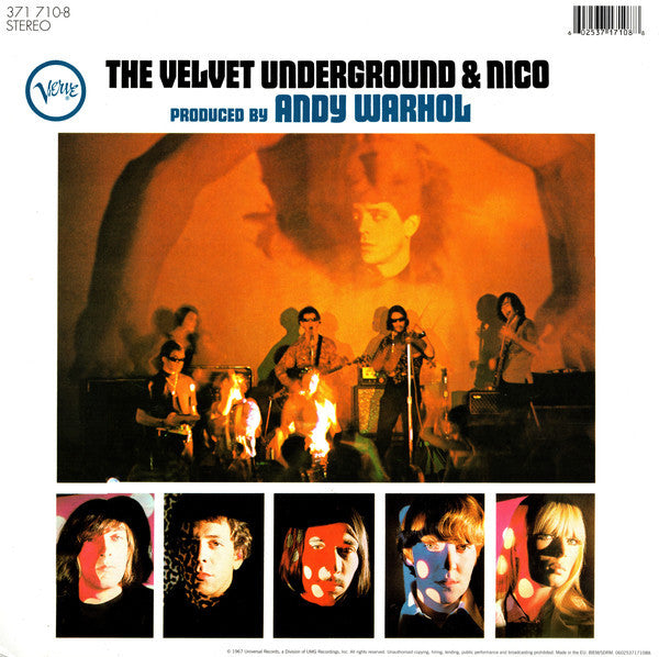 VELVET UNDERGROUND (ヴェルベット・アンダーグラウンド) - The Velvet Underground & Nico (1st) (EU 限復刻定再発ステレオ180g 重量 LP-バナナステッカーを剥がせる見開きジャケ/New-371-710-8-Peel)