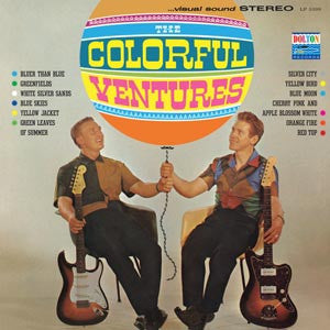VENTURES (ベンチャーズ) - The Colorful Ventures (US Ltd.Reissue 180g Blue Vinyl Stereo LP/New)