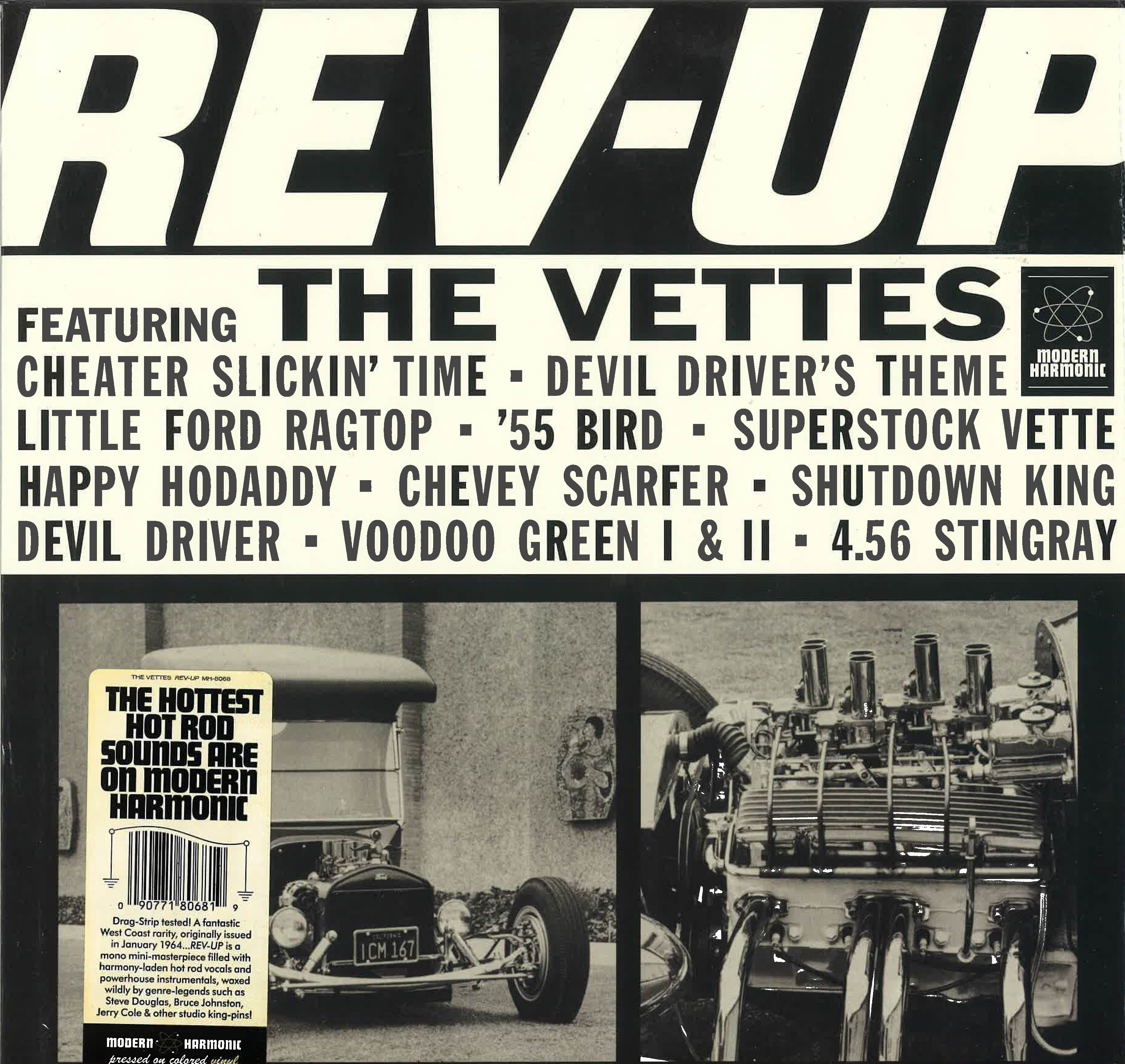 VETTES (ヴェッツ) - Rev-Up (US Ltd.Reissue Blue Vinyl Mono LP/New)
