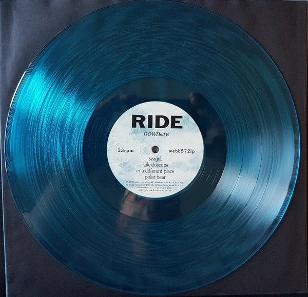 RIDE (ライド) - Nowhere (UK 限定復刻リマスター再発ブルー・ヴァイナル LP/NEW)