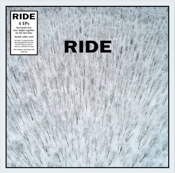 RIDE (ライド) - 4 EPs (UK 限定ホワイト・ヴァイナル 2xLP/NEW)