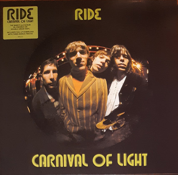 RIDE (ライド) - Carnival Of Light (UK 限定復刻再発グリーンヴァイナル 2xLP/NEW)