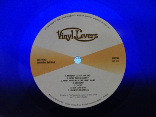 WHO (フー) - Sell Out (EU Ltd.Reissue Remastered 180g Blue Vinyl LP/New)
