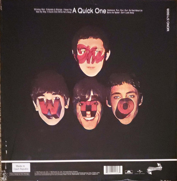 WHO (フー) - A Quick One (EU Ltd.Reissue Remastered 180g Mono LP/New)