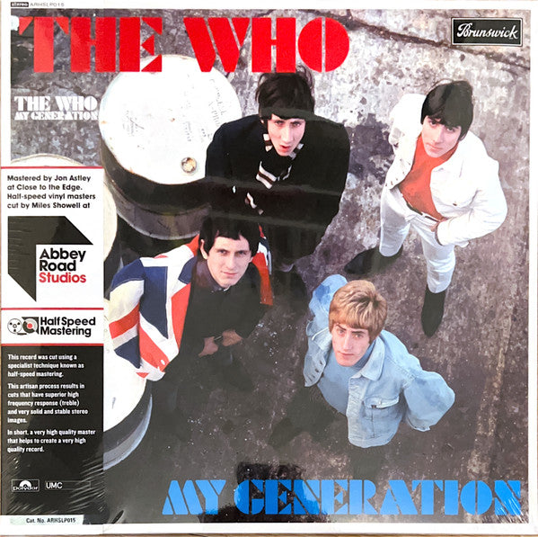 WHO (フー) - My Generation (UK-EU-US Ltdl.Half Speed Mastering Stereo LP/New)