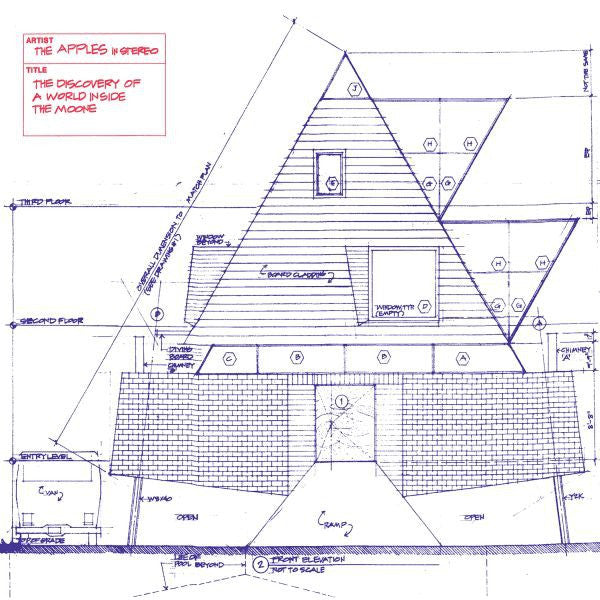 APPLES IN STEREO, THE (アップルズ・イン・ステレオ) - The Discovery Of A World Inside The Moone (US Limited Reissue LP/NEW)
