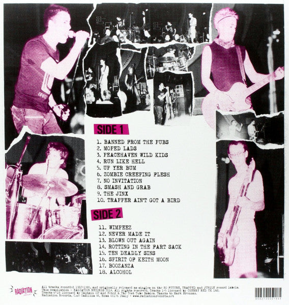 PETER AND THE TEST TUBE BABIES (ピーター & ザ・テスト・チューブ・ベイビーズ) - The Punk Singles Collection (Italy Ltd.Reissue LP / New)
