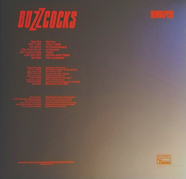 BUZZCOCKS (バズコックス) - Another Music In A Different Kitchen (EU Ltd.Reissue LP / New)