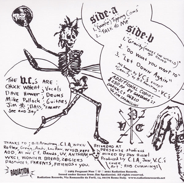 VATICAN COMMANDOS (バチカン・コマンドス) - Just A Frisbee (Italy Ltd.Reissue 7" / New)