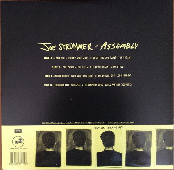 JOE STRUMMER (ジョー・ストラマー) - Assembly (US 限定「ブラックヴァイナル」2xLP / New) '21年コンピ!3曲の未発表音源を含む全16曲 !