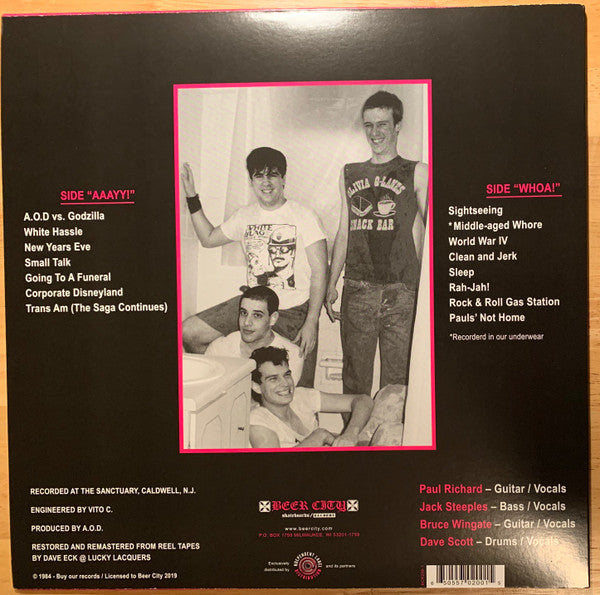 ADRENALIN O.D. (アドレナリン O.D.) - The Wacky Hi-Jinks Of Adrenalin O.D. : Millennium Edition (US 1,000 Ltd.Reissue LP/ New)