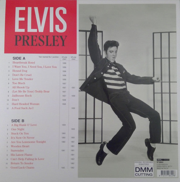 ELVIS PRESLEY (エルヴィス・プレスリー) - Number One Hits (EU Ltd.Reissue 180g LP/New)