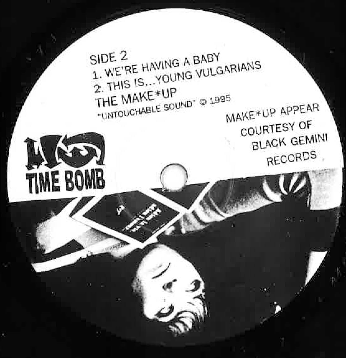 MAKE UP (メークアップ) / SLANT 6 (スラント・シックス) - Split Single (Japan タイムボム 限定ジャケ付き 4曲入り7” EP/New) ディスコード社2組スプリット!サーストン(ソニックユース)が年間ベストシングルに選んだ1枚。残少!