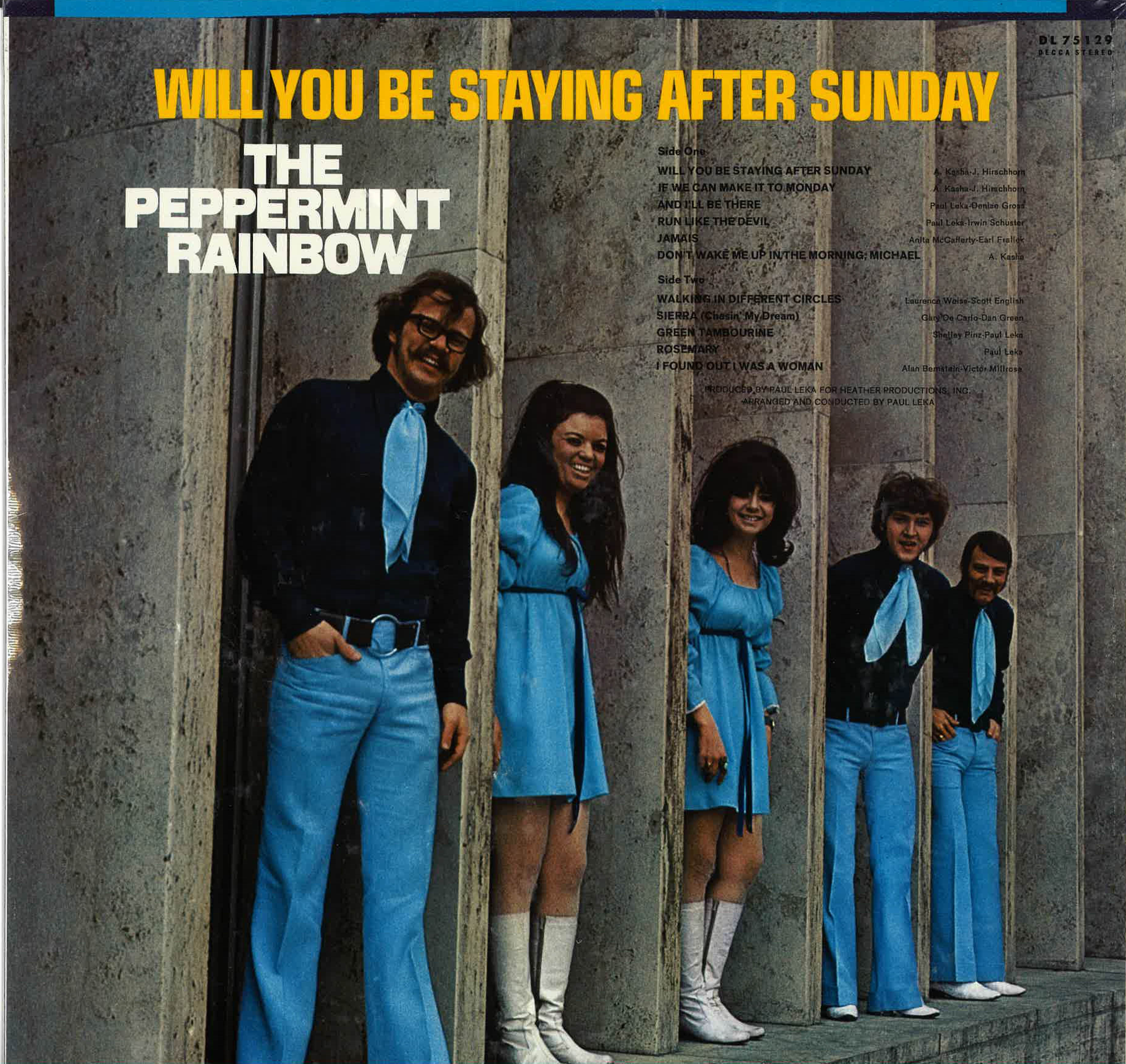 PEPPERMINT RAINBOW (ペパーミント・レインボウ) - Will You Be Staying After Sunday (US Orig.Stereo LP/デッドストックNew)